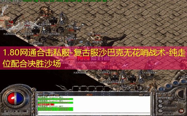 1.80网通合击私服-复古服沙巴克无花哨战术-纯走位配合决胜沙场