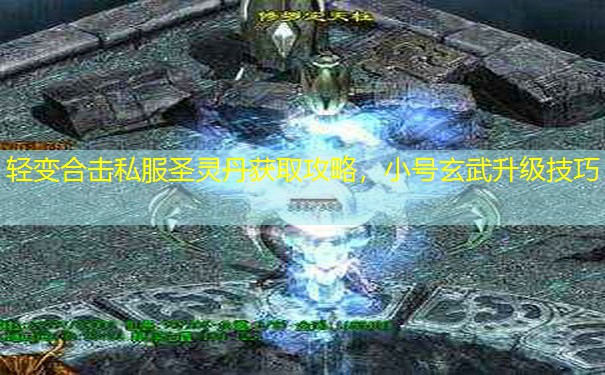 轻变合击私服圣灵丹获取攻略,小号玄武升级技巧 轻变合击私服圣灵丹获取攻略,小号玄武升级技巧