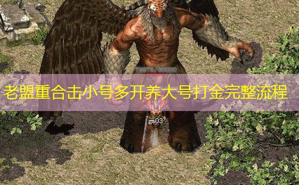 老盟重合击小号多开养大号打金完整流程
