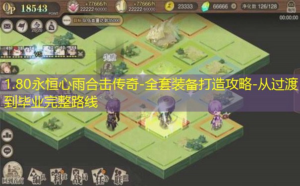 1.80永恒心雨合击传奇-全套装备打造攻略-从过渡到毕业完整路线