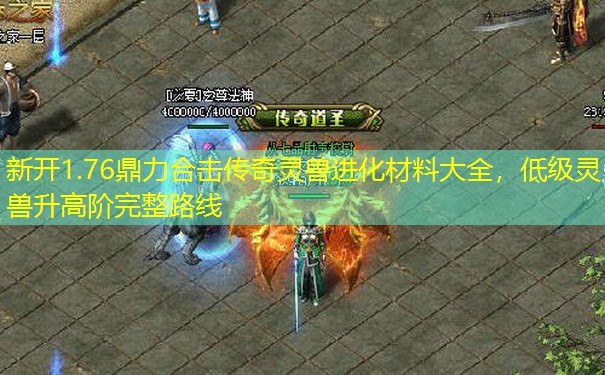 新开1.76鼎力合击传奇灵兽进化材料大全，低级灵兽升高阶完整路线