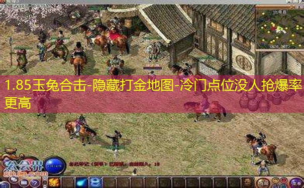 1.85玉兔合击-隐藏打金地图-冷门点位没人抢爆率更高 1.85玉兔合击-隐藏打金地图-冷门点位没人抢爆率更高
