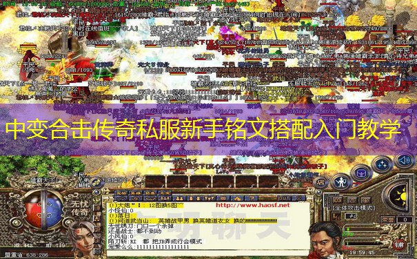中变合击传奇私服新手铭文搭配入门教学