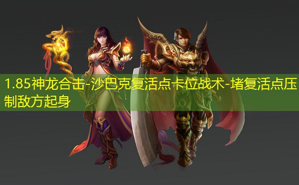 1.85神龙合击-沙巴克复活点卡位战术-堵复活点压制敌方起身
