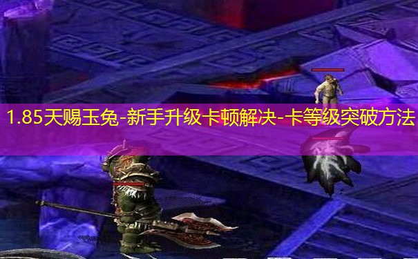 1.85天赐玉兔-新手升级卡顿解决-卡等级突破方法