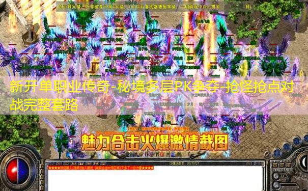 新开单职业传奇-秘境多层PK争夺-抢怪抢点对战完整套路 新开单职业传奇-秘境多层PK争夺-抢怪抢点对战完整套路